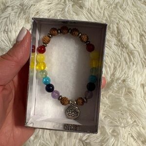 Colorful bead bracelet
